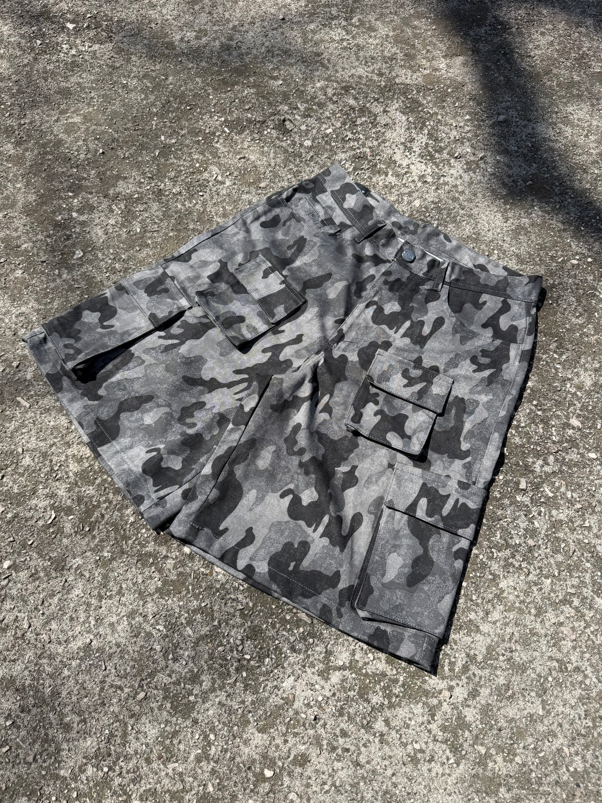 JORTS CARGO MILITARY BLACK