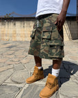 JORTS CARGO MILITARY GREEN