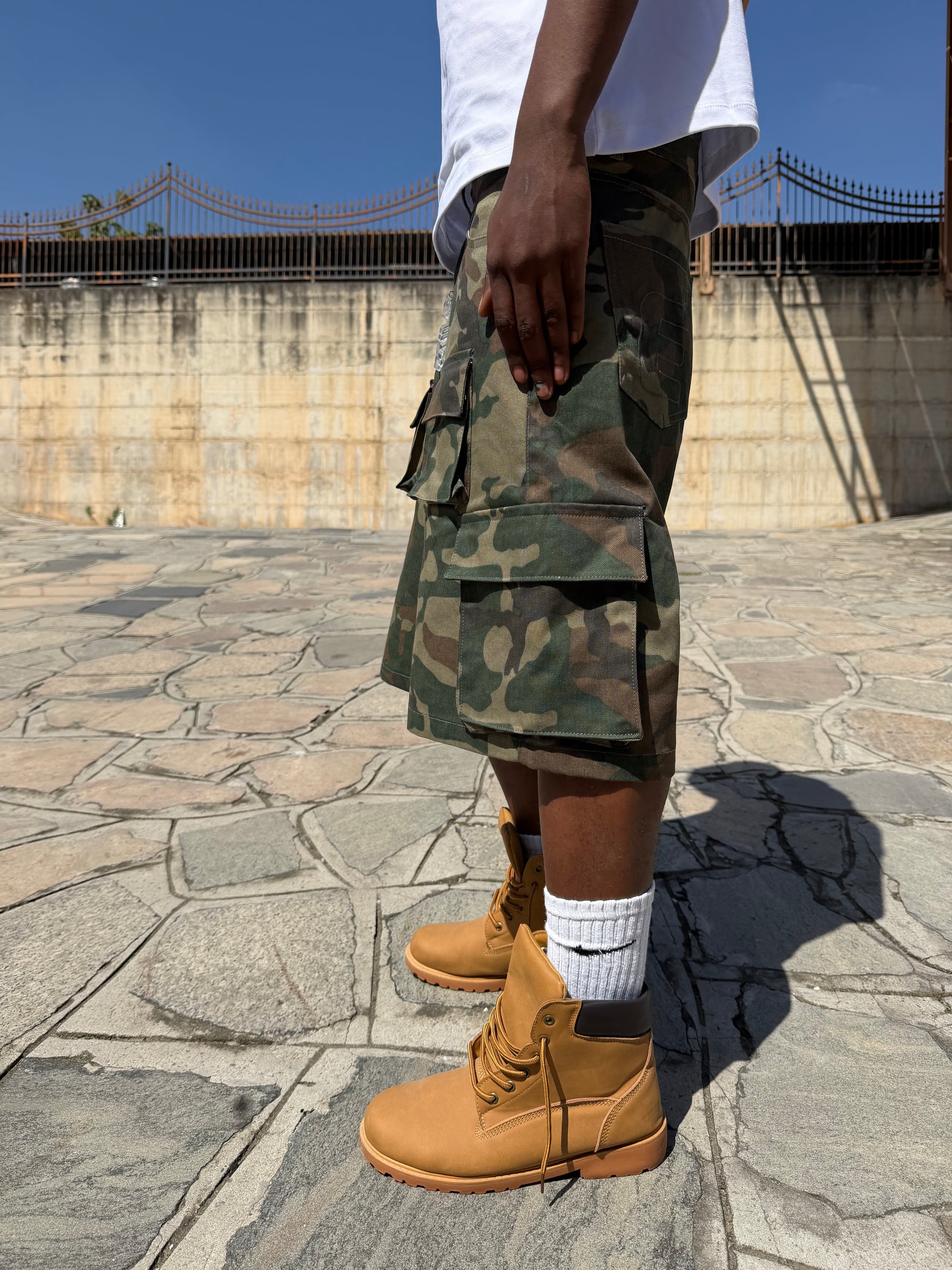 JORTS CARGO MILITARY GREEN