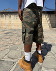 JORTS CARGO MILITARY GREEN