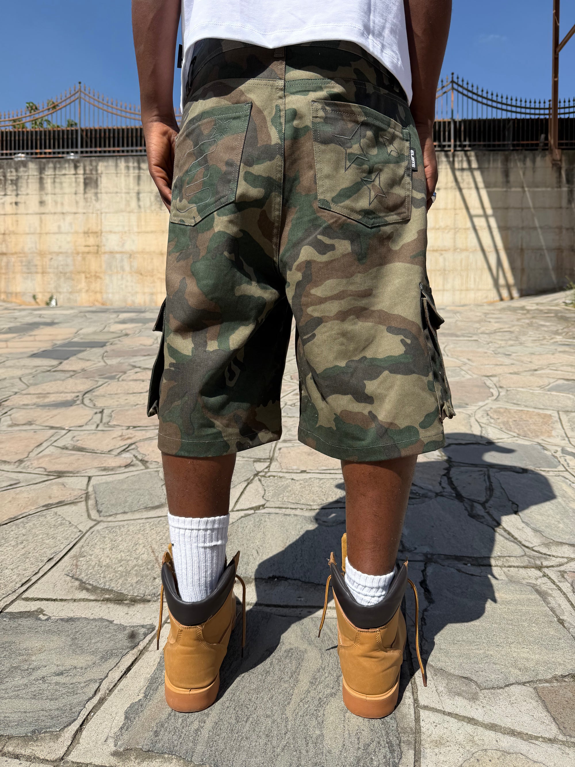 JORTS CARGO MILITARY GREEN