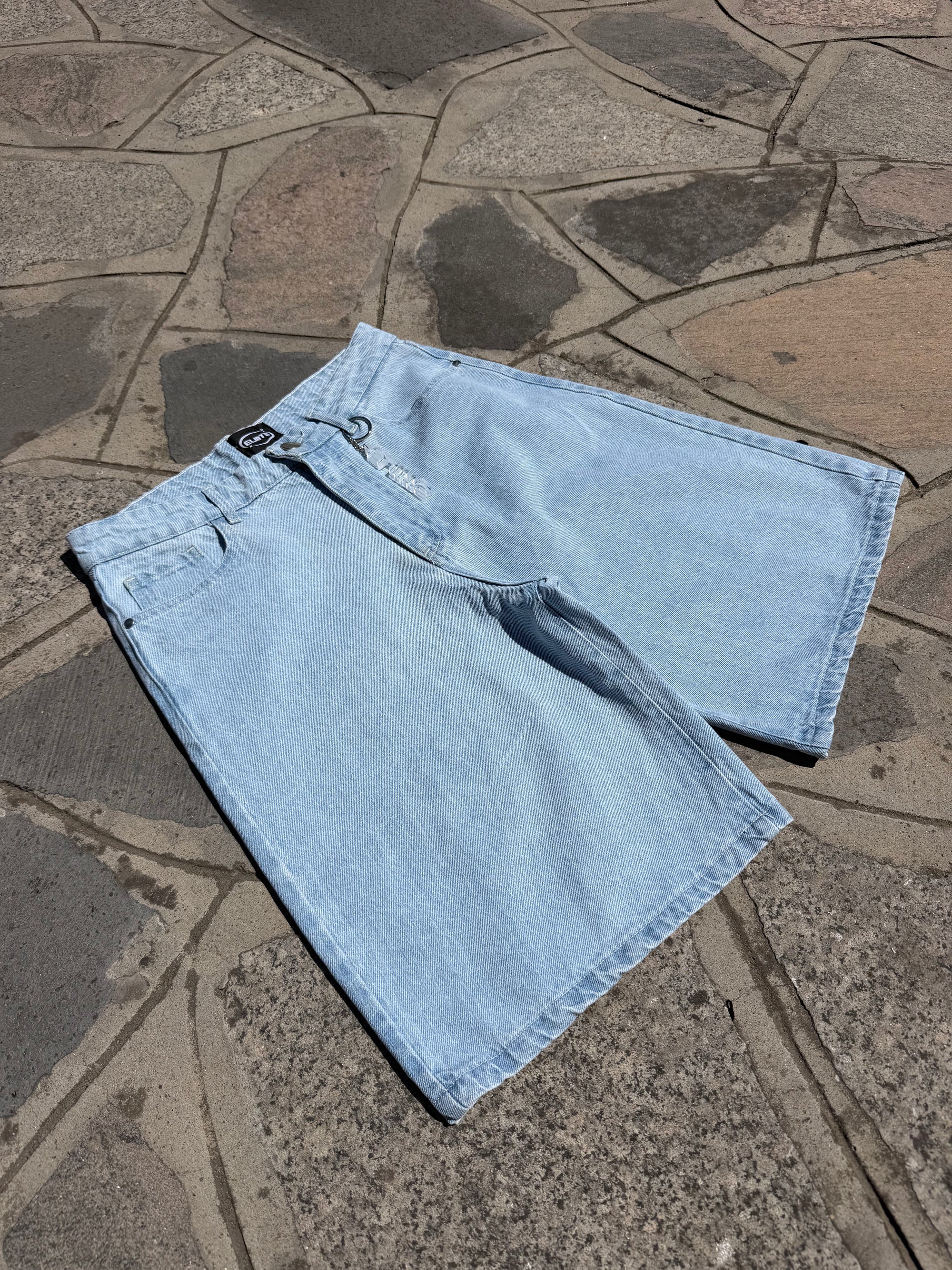 JORTS STONE WASHED CLEAR