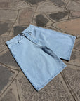 JORTS STONE WASHED CLEAR