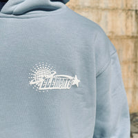 PERFECT HOODIE POLICOT WORLD LINE SKY\WHITE