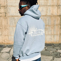 PERFECT HOODIE POLICOT WORLD LINE SKY\WHITE