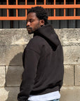 STRUCTURE HOODIE PITCH BLACK