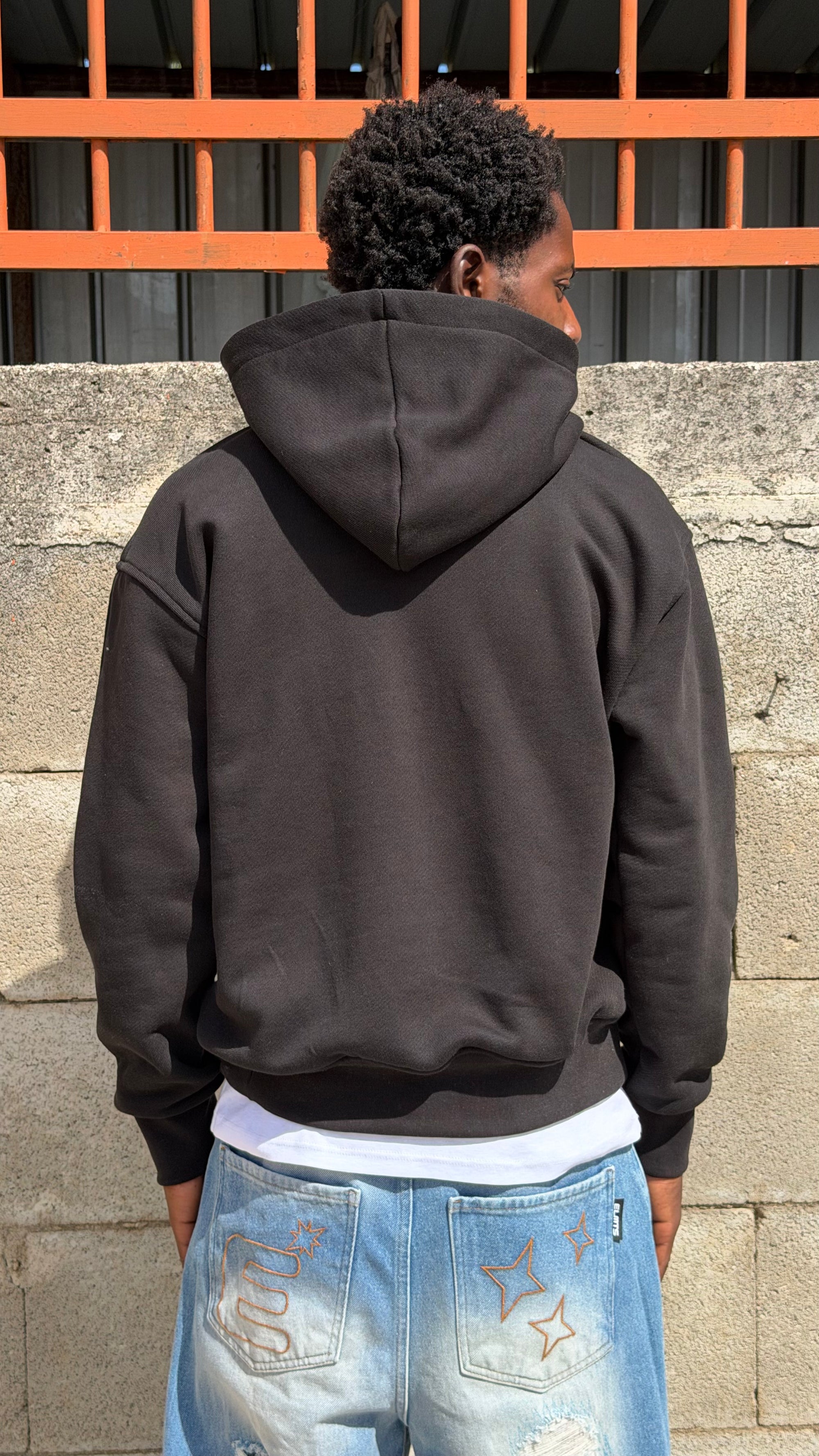 STRUCTURE HOODIE PITCH BLACK