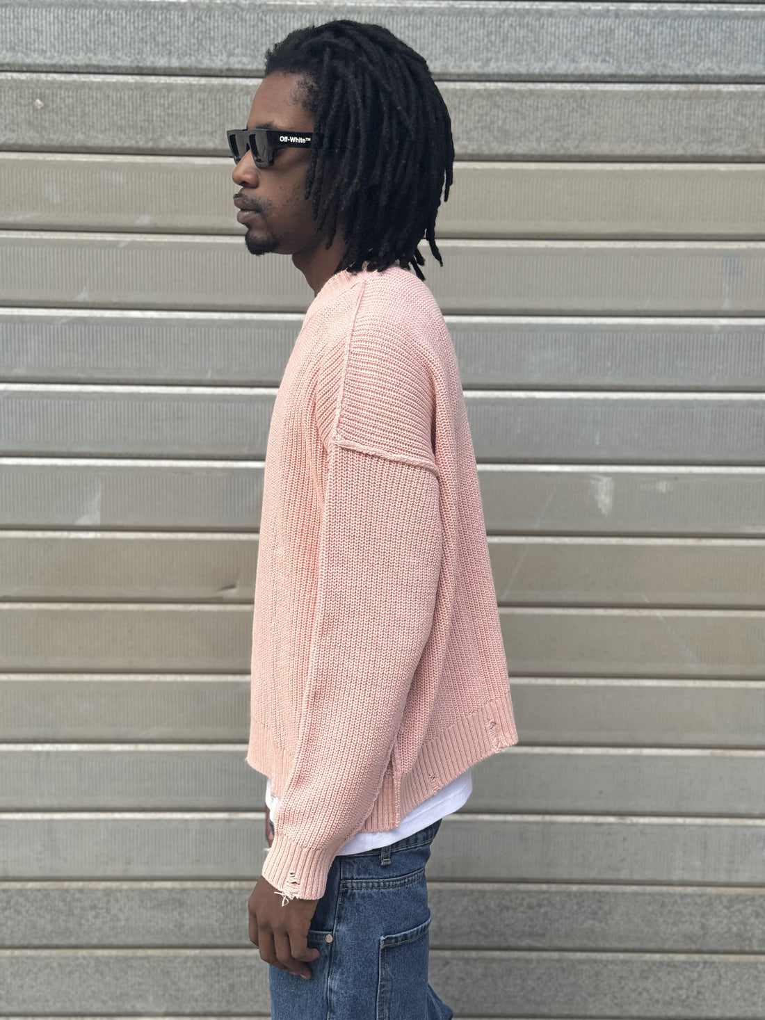 SWEATER crop Costa Inglese PINK