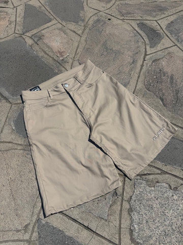 JORTS COTONE EMBROIDERED SAND