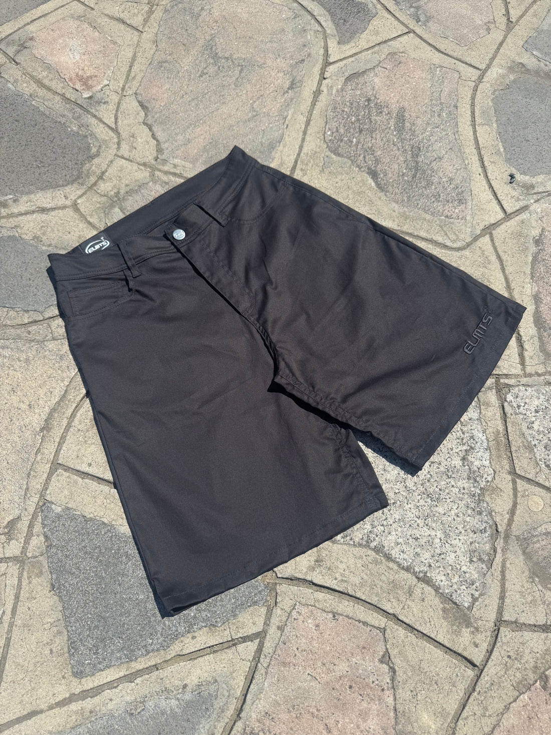 JORTS COTONE EMBROIDERED BLACK