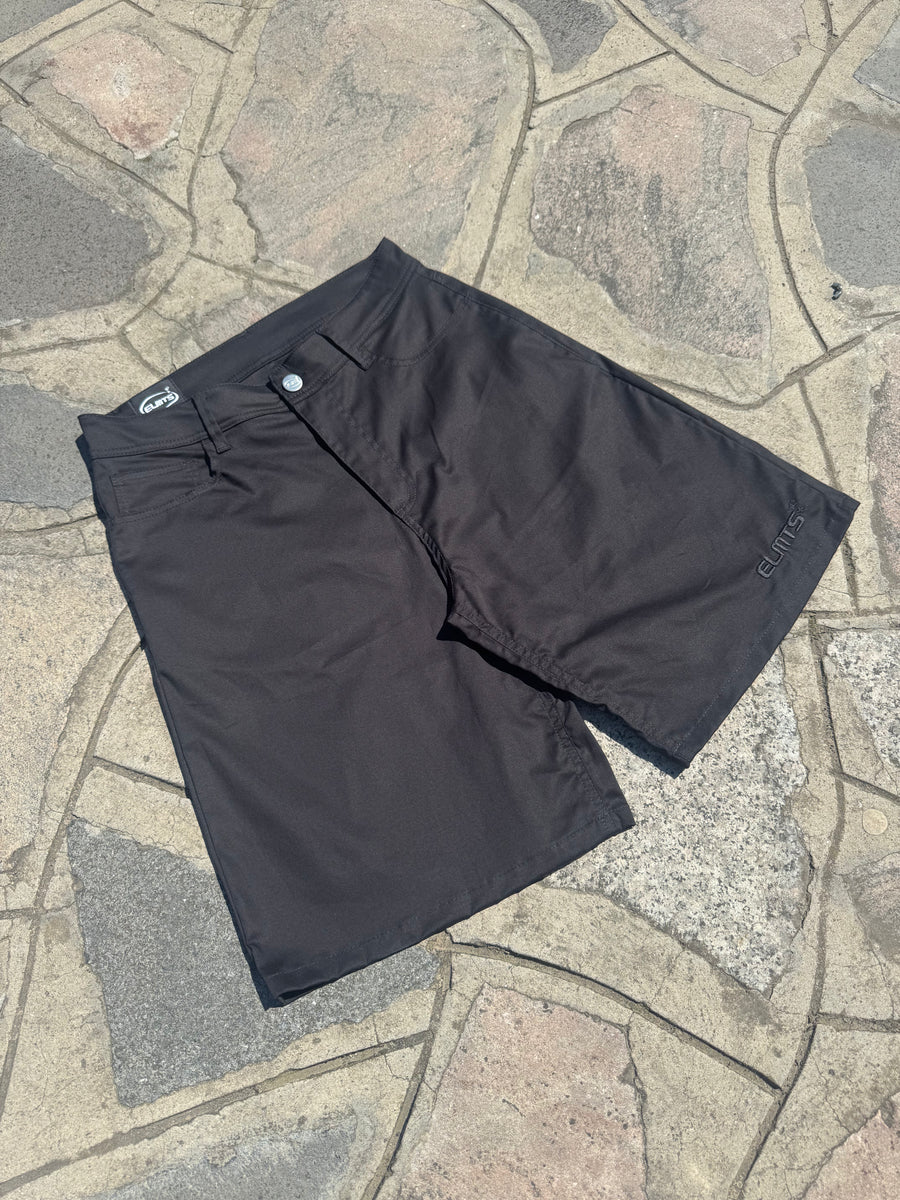 JORTS COTONE EMBROIDERED BLACK