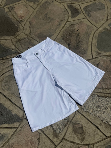JORTS COTONE EMBROIDERED WHITE