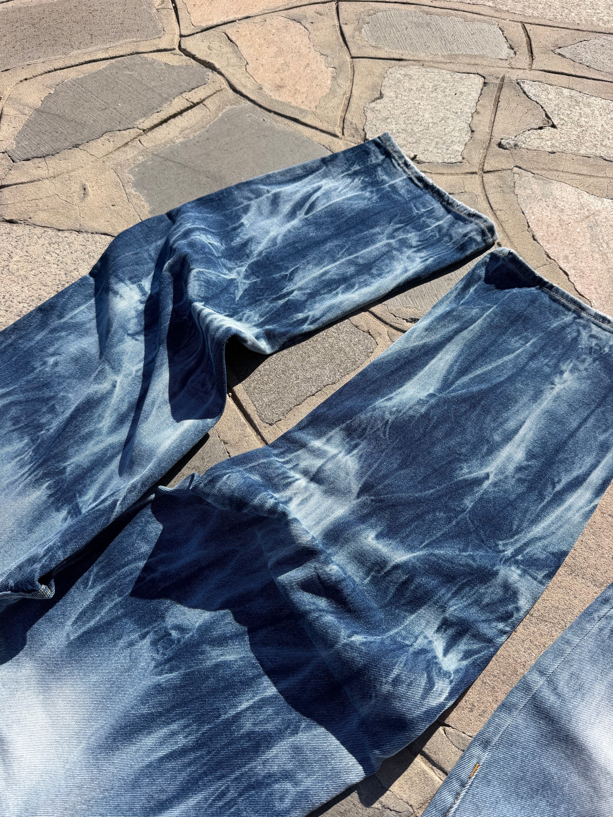 DENIM BAGGY  LIGHTNING