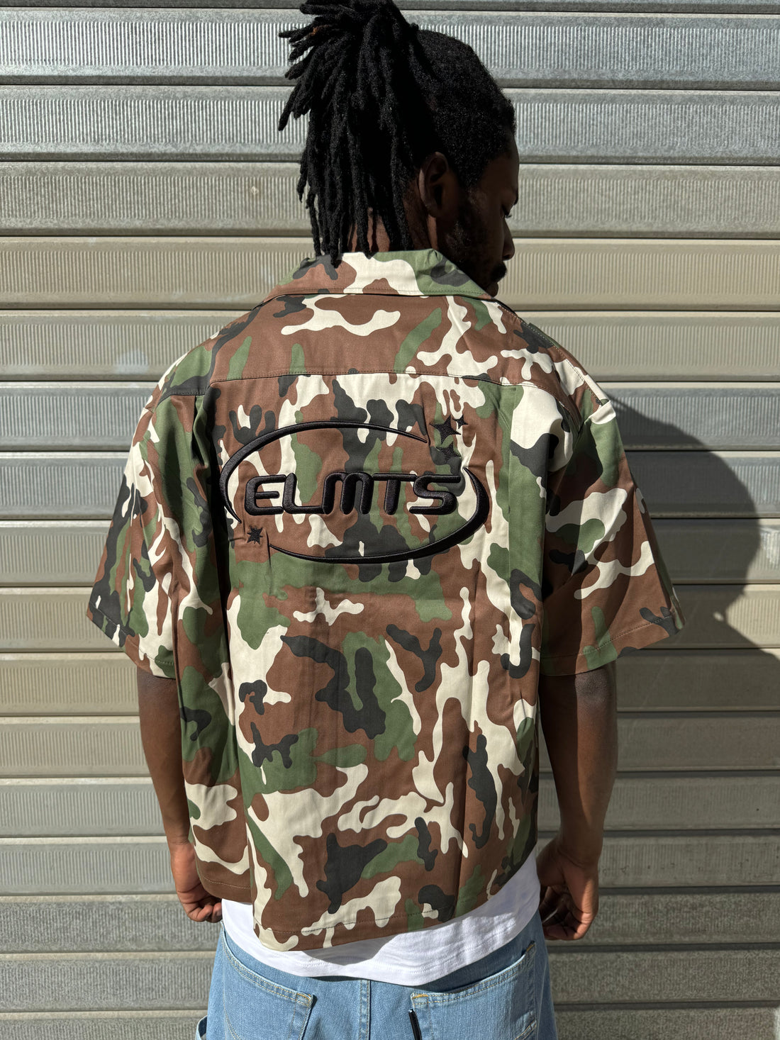 jacket embroidered Camouflage