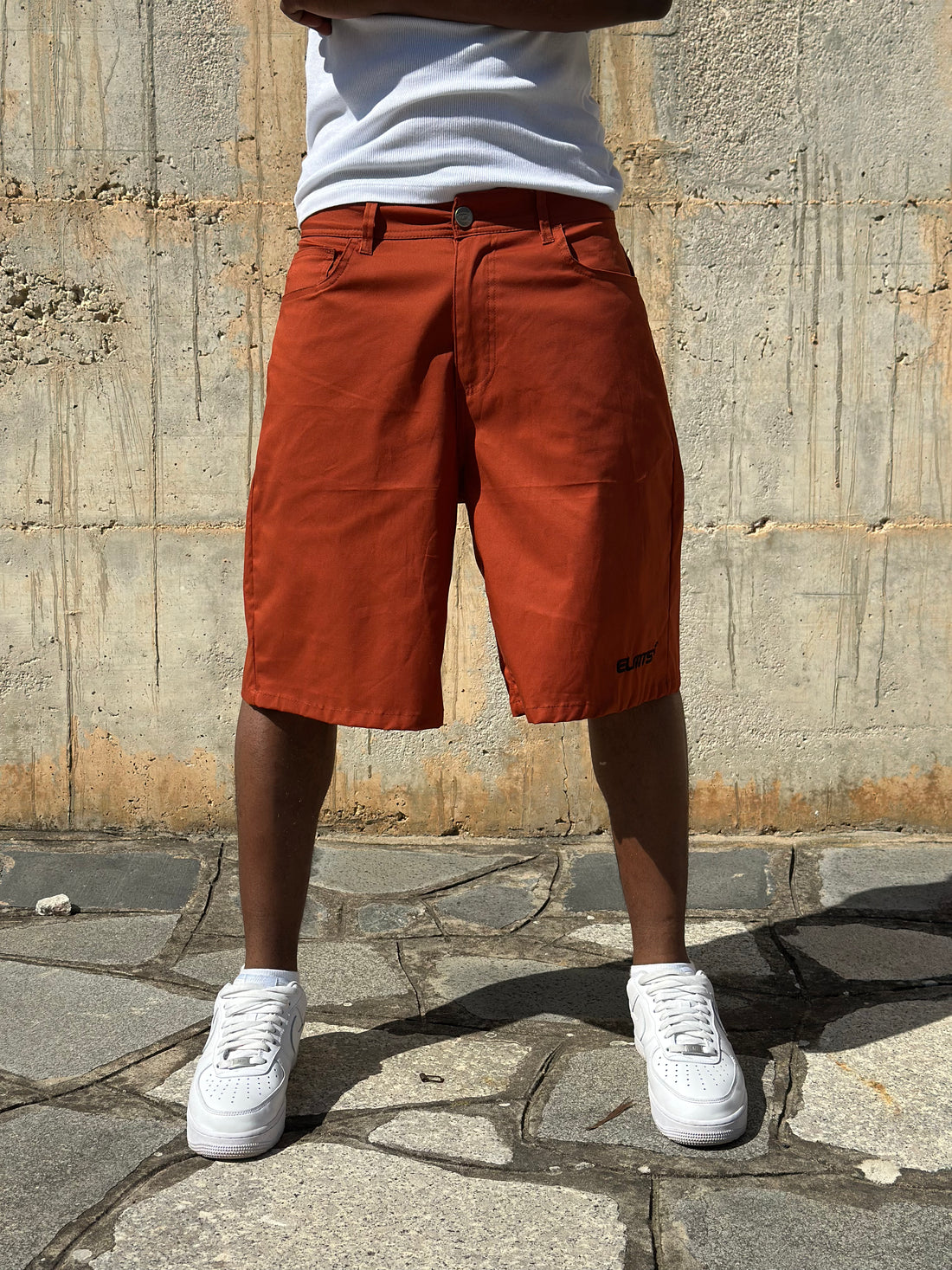 JORTS COTONE EMBROIDERED ALCATRAZ