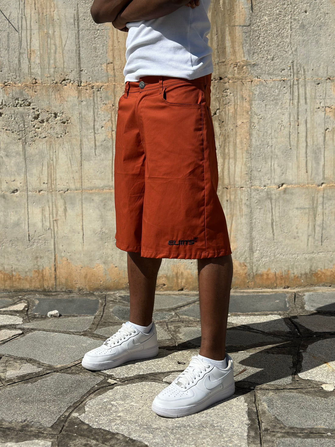 JORTS COTONE EMBROIDERED ALCATRAZ
