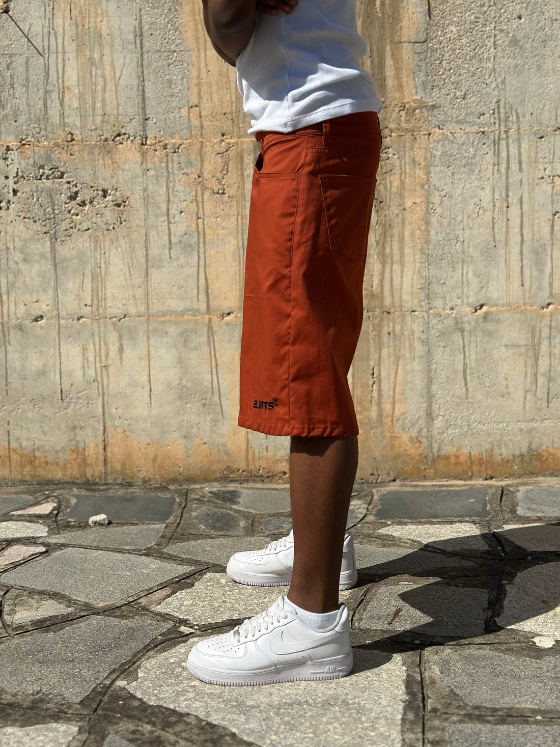 JORTS COTONE EMBROIDERED ALCATRAZ