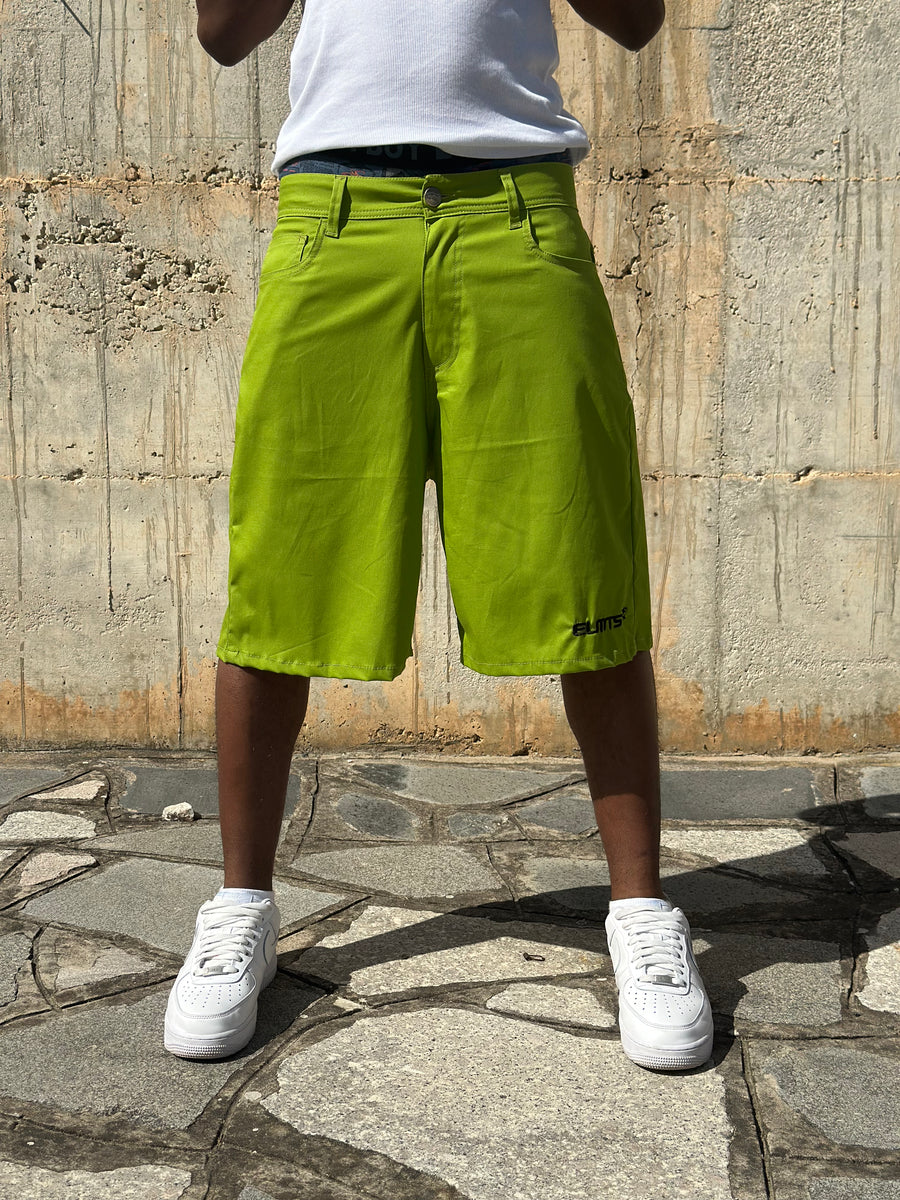 JORTS COTONE EMBROIDERED DARCK ACID