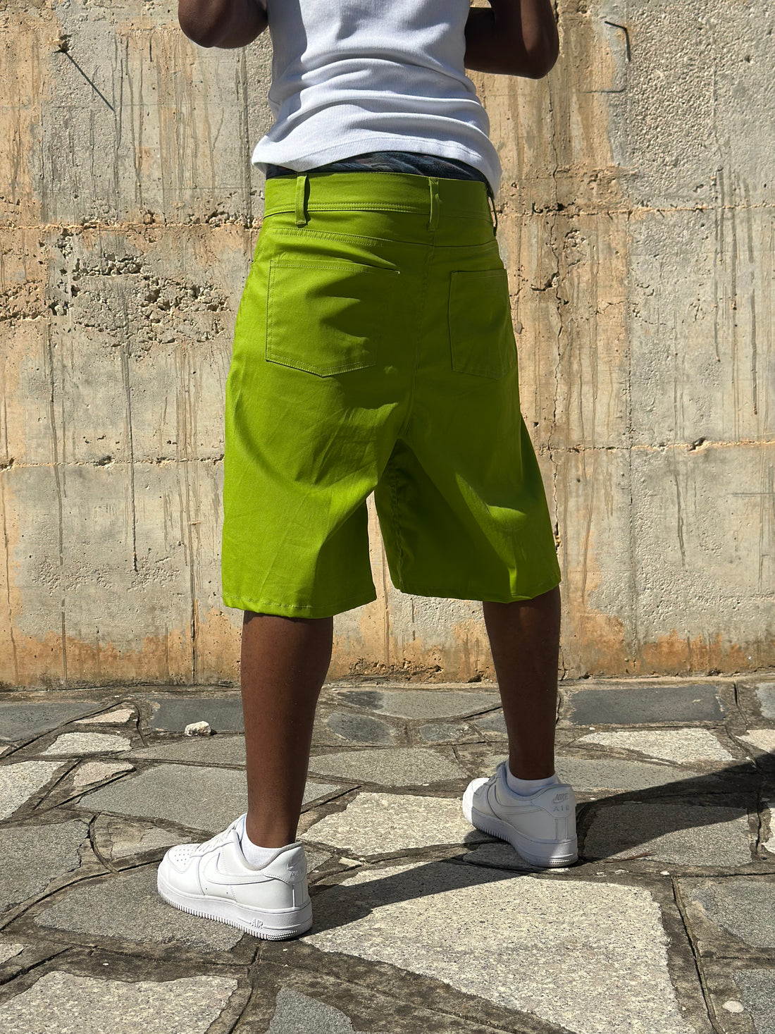 JORTS COTONE EMBROIDERED DARCK ACID