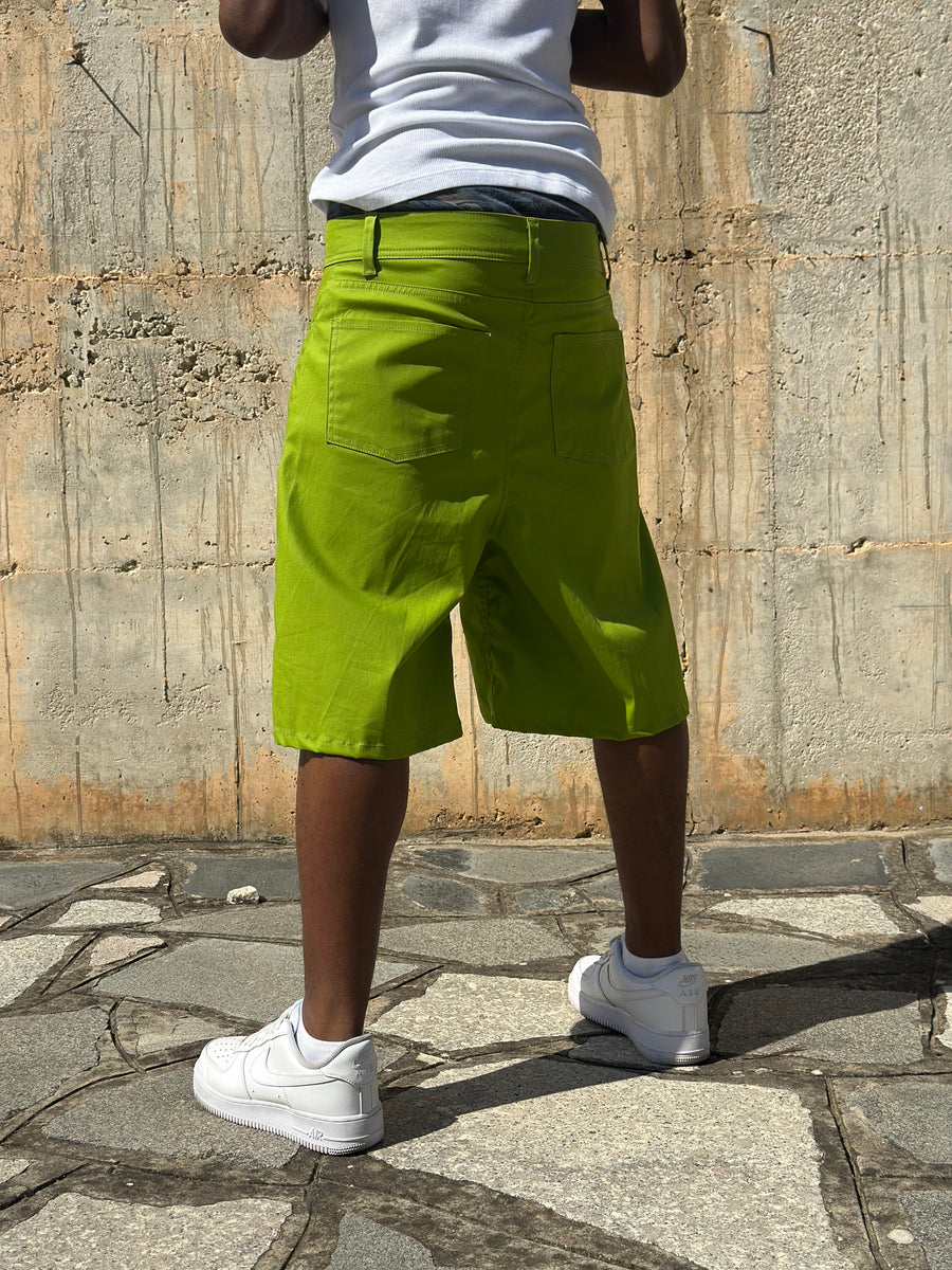 JORTS COTONE EMBROIDERED DARCK ACID