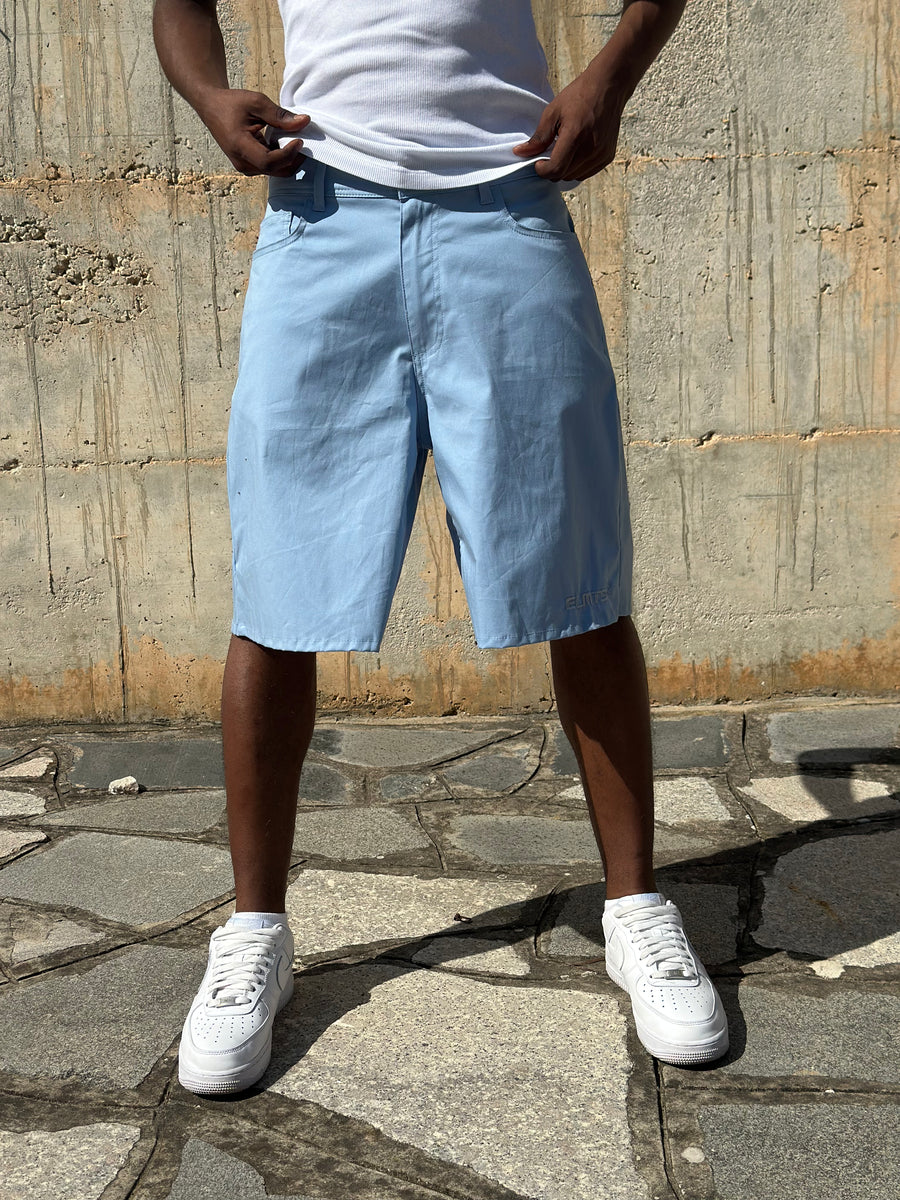 JORTS COTONE EMBROIDERED SKY