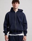 ZIP HOODIE MIDNIGHT BLUE