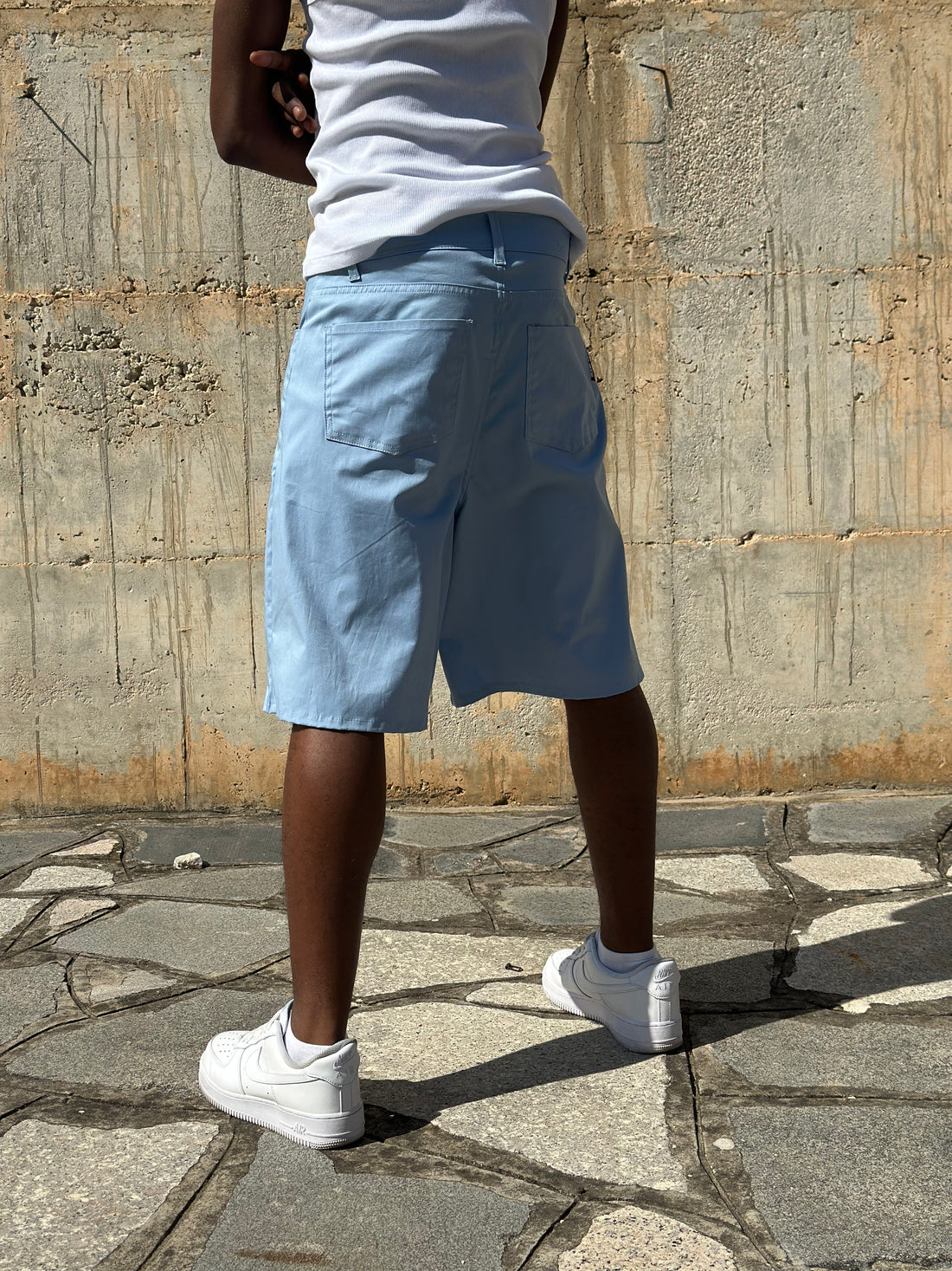 JORTS COTONE EMBROIDERED SKY