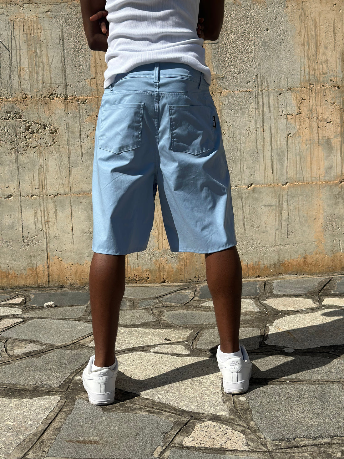 JORTS COTONE EMBROIDERED SKY