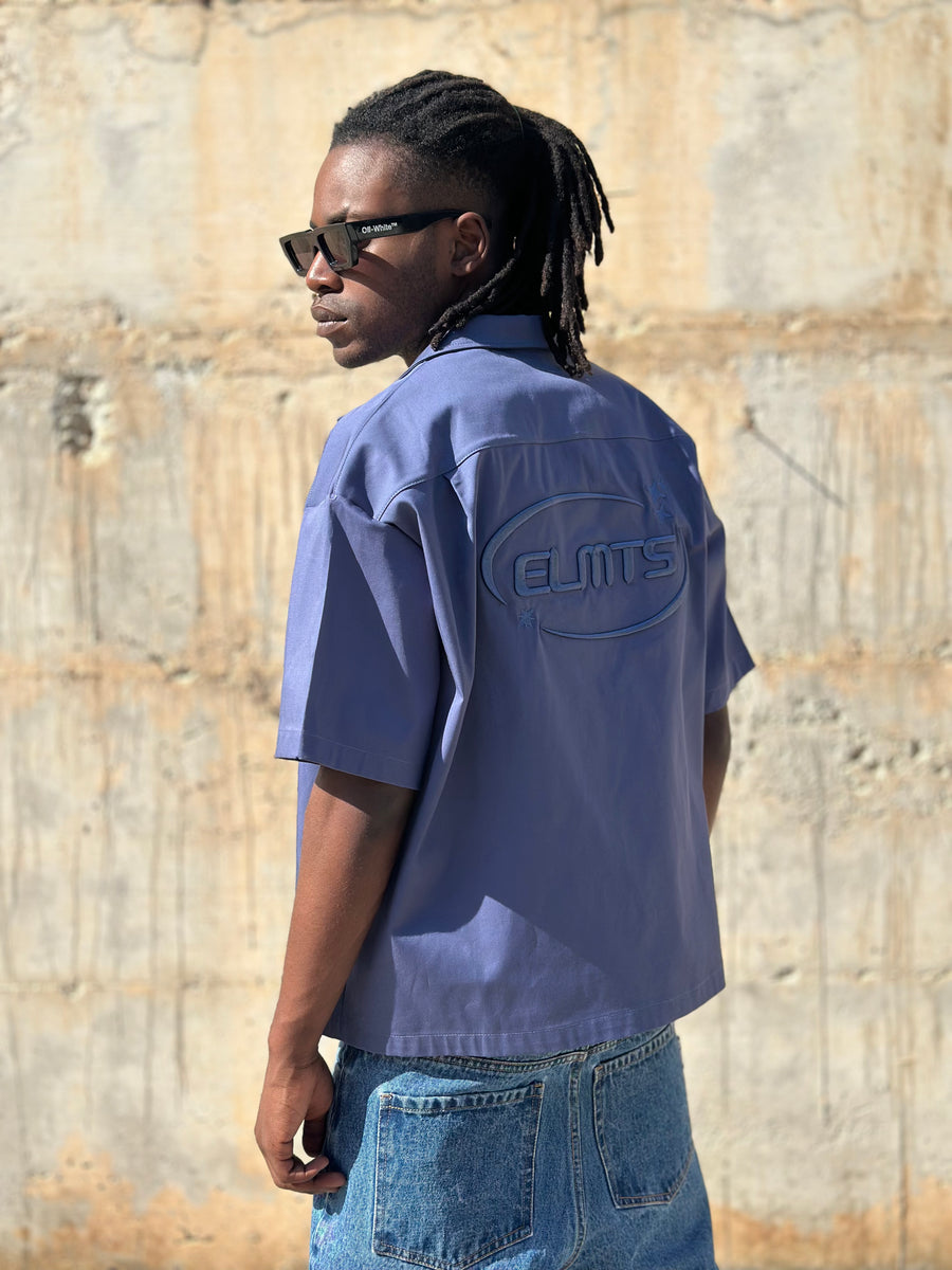 Jacket embroidered sugar paper