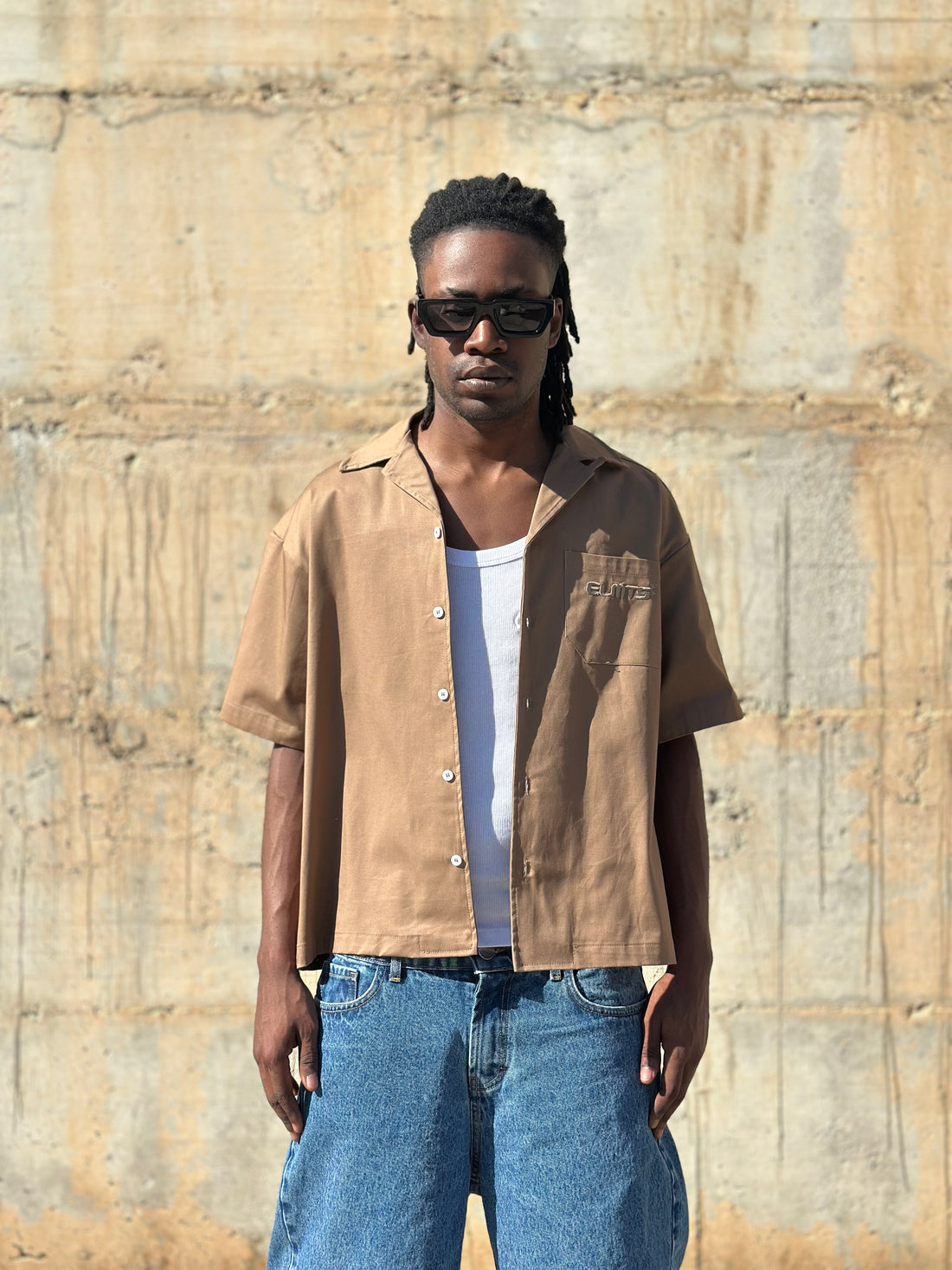 Jacket embroidered CAMEL