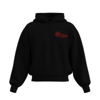 PERFECT HOODIE POLICOT WORLD LINE BLACK & RED