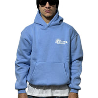 PERFECT HOODIE POLICOT WORLD LINE SKY\WHITE