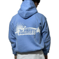 PERFECT HOODIE POLICOT WORLD LINE SKY\WHITE