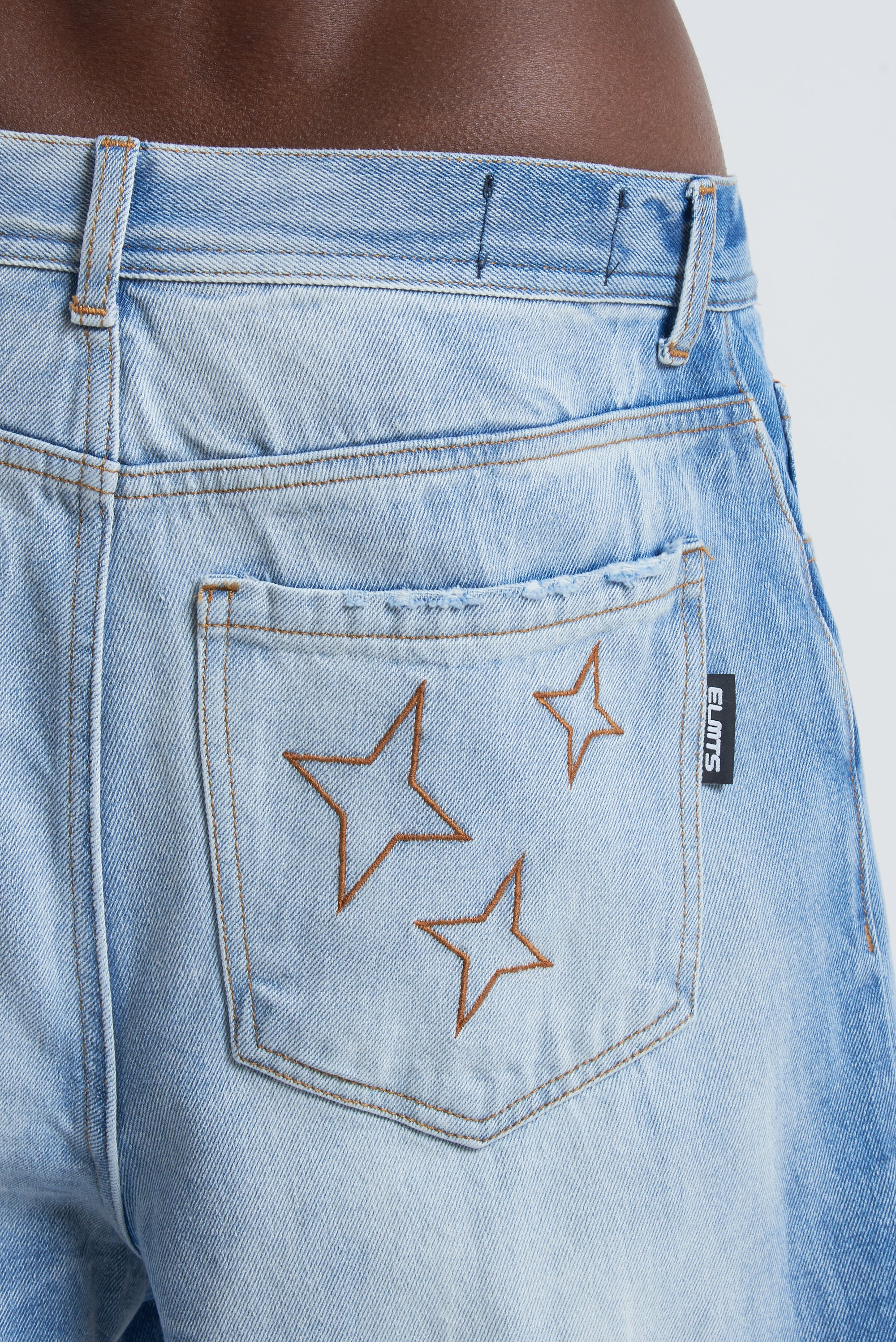 DENIM BAGGY CLEAR THUNDER