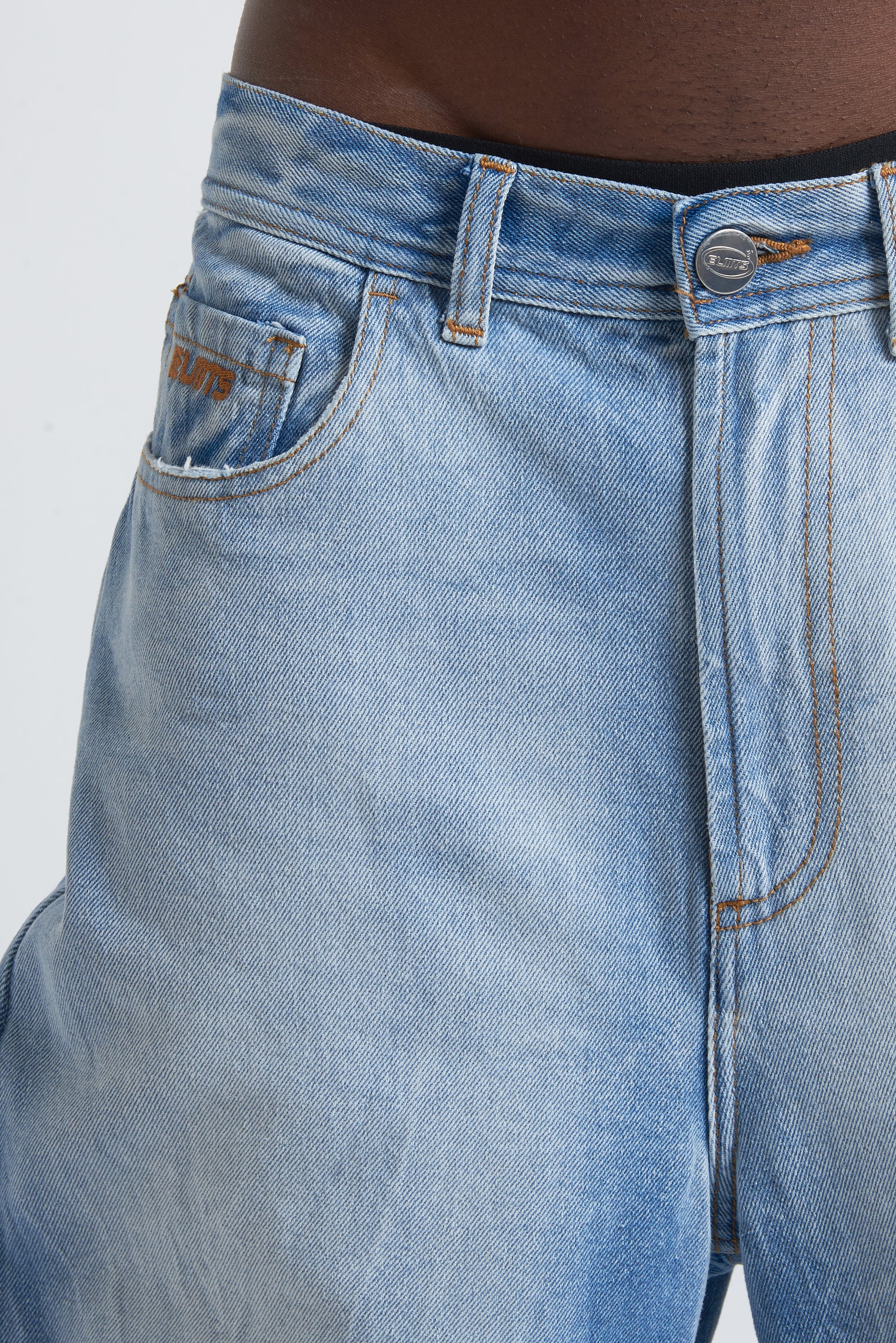DENIM BAGGY CLEAR THUNDER