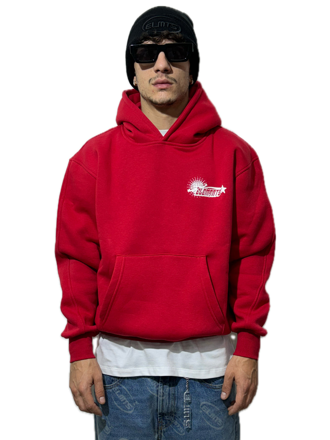 PERFECT HOODIE POLICOT WORLD LINE  RED