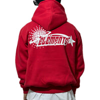 PERFECT HOODIE POLICOT WORLD LINE  RED