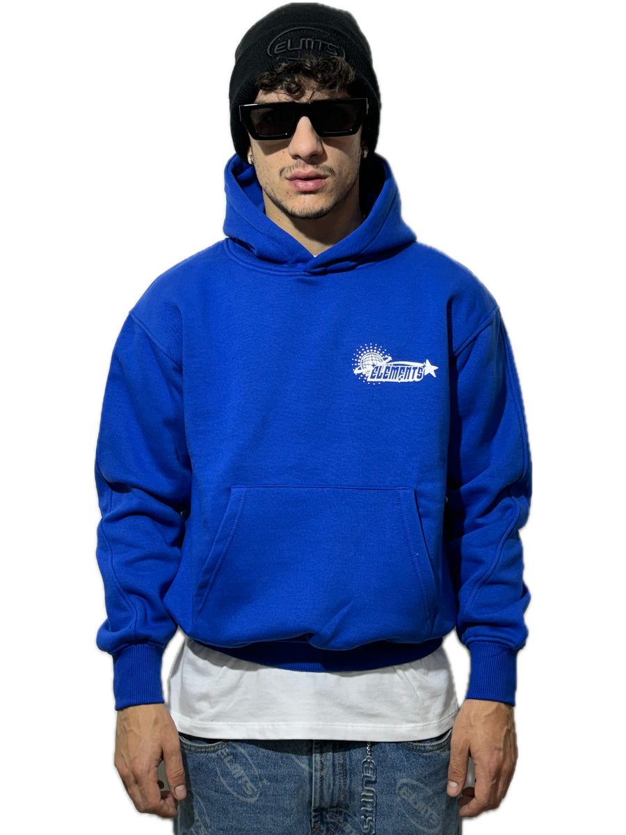 PERFECT HOODIE POLICOT WORLD LINE  ROYAL