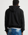 HOODIE ESSENTIAL FULL ZIP BLACK