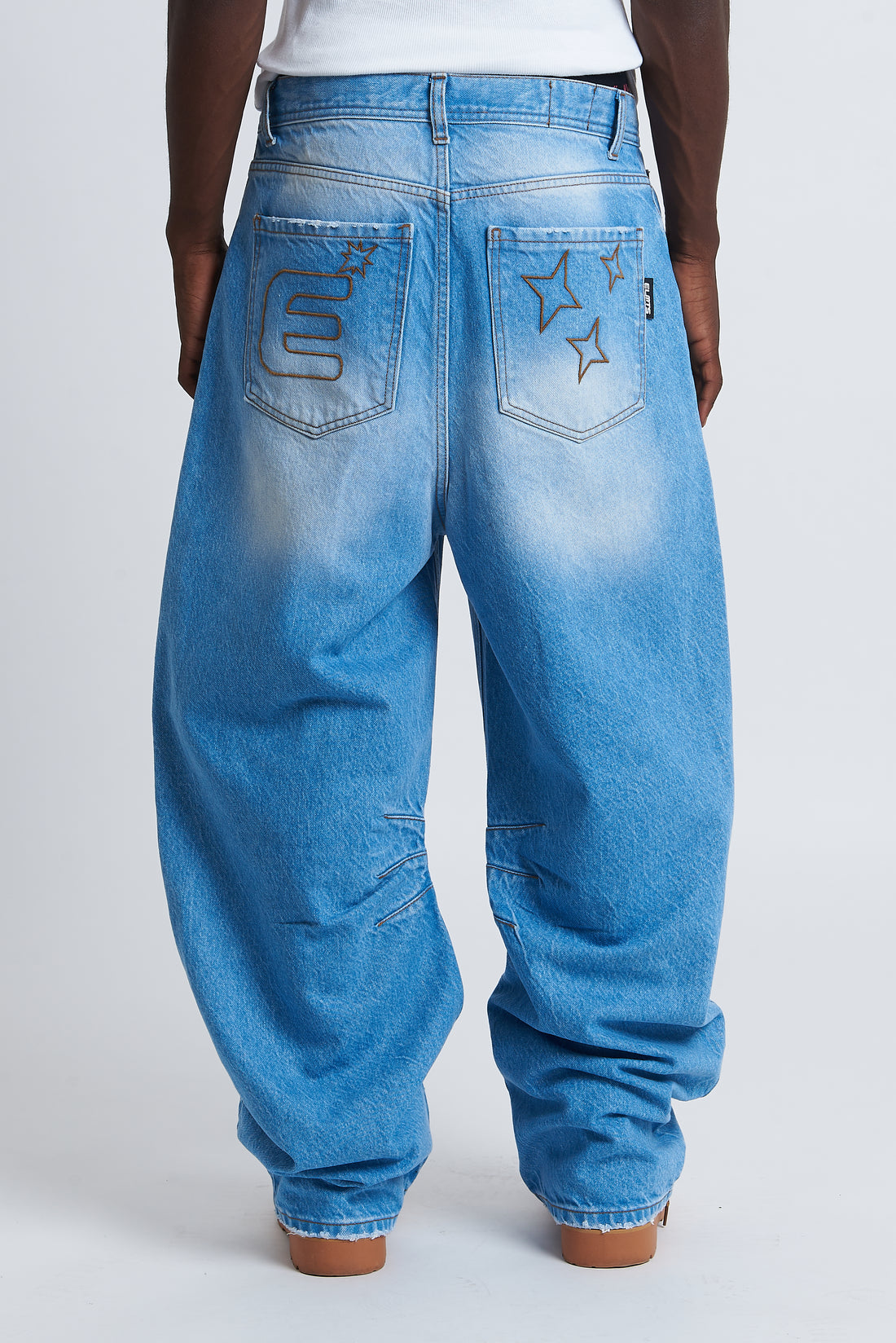 DENIM BAGGY CLEAR