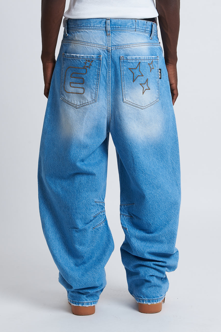 DENIM BAGGY CLEAR