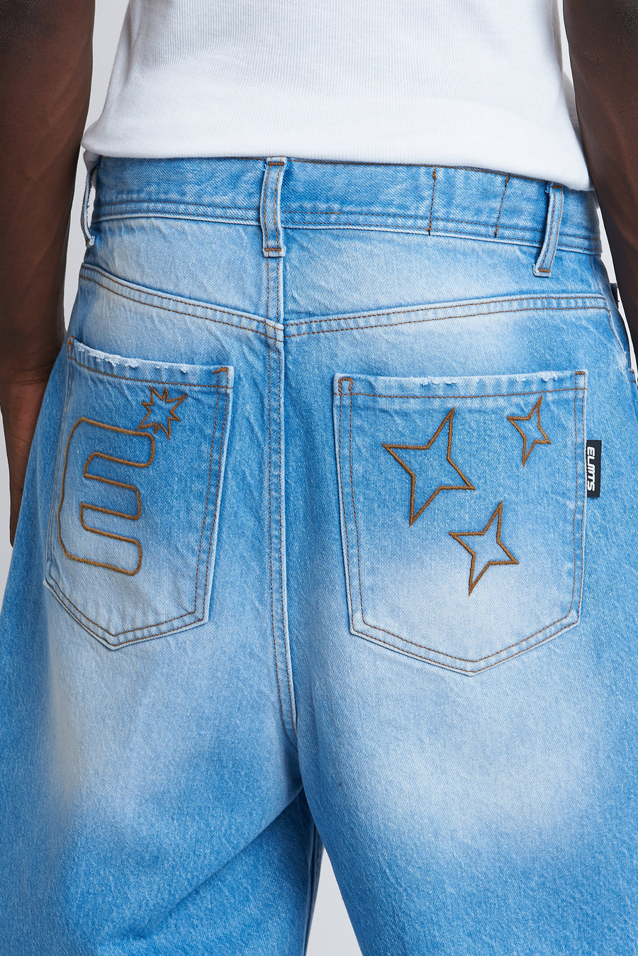 DENIM BAGGY CLEAR