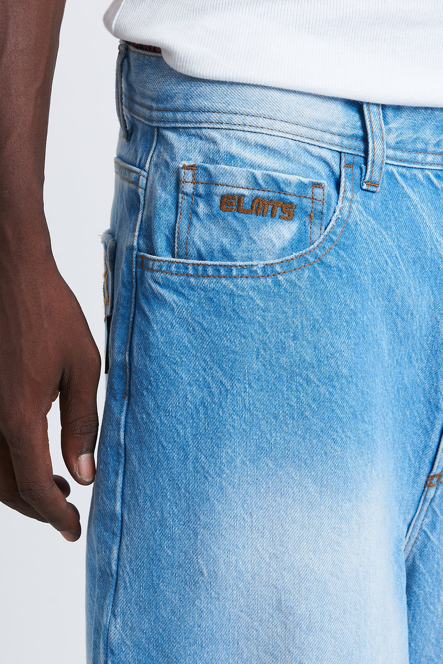 DENIM BAGGY CLEAR