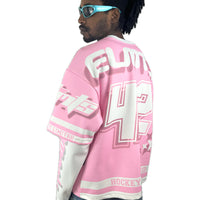 HOODIE HOCKEY long sleeve New WAVE PINK