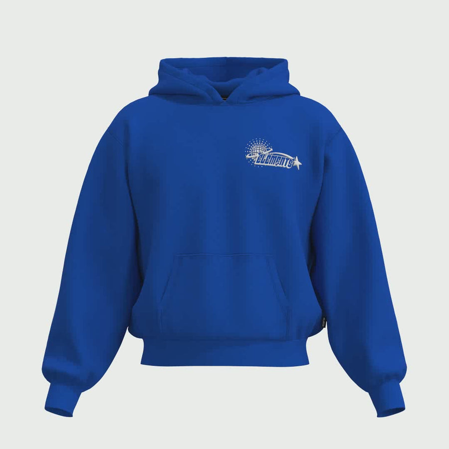 PERFECT HOODIE POLICOT WORLD LINE  ROYAL